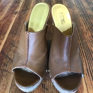 Michael Kors studded wedges